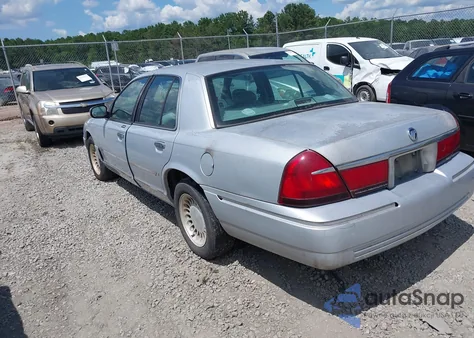 2000 Mercury Grand Marquis Ls from USA, damaged, VIN 2MEFM75W6YX644375